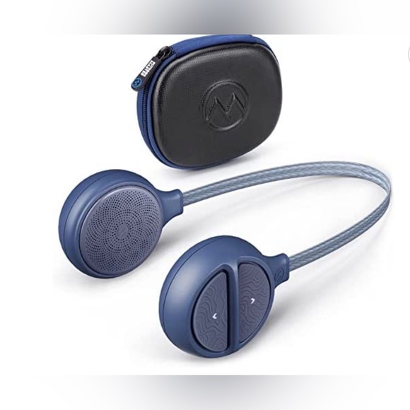 NWT Wireless Bluetooth Helmet Drop-in Headphones Audio-Ready with Built-in Mic - Picture 1 of 10